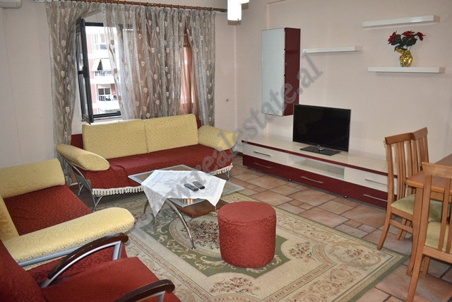 One bedroom apartment for rent in Reshit Petrela street in Tirana.
It is positioned on the 8th floo